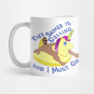 The Summer Is Calling and I Must Go Mug